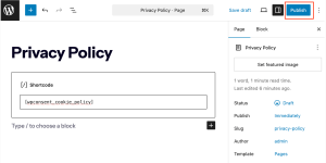 How to Add a Privacy Policy in WordPress (The Easy Way)