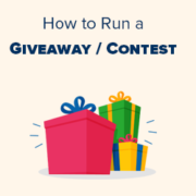 How to Run a Giveaway / Contest in WordPress with RafflePress