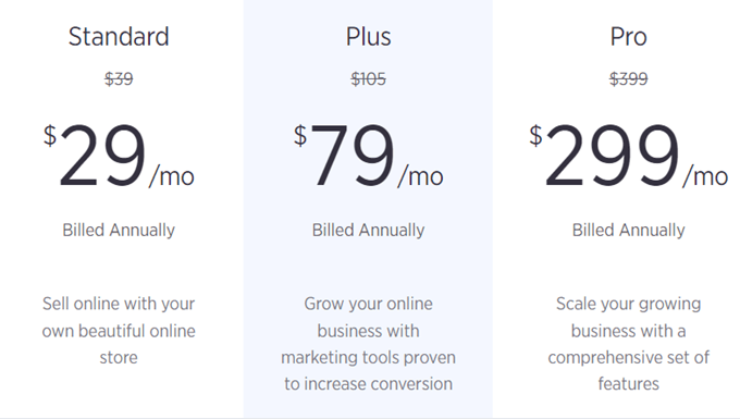 BigCommerce Pricing Plans