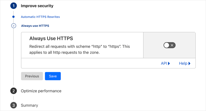 始终使用 HTTPS