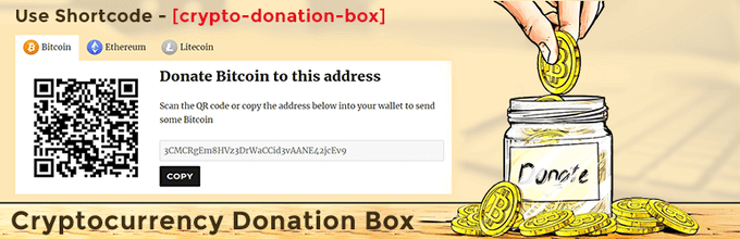 Cryptocurrency Donation Box – Bitcoin & Crypto Donations