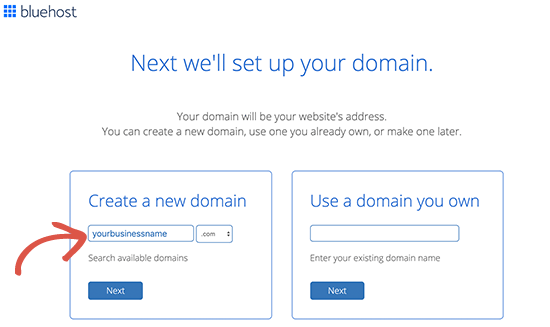 how to get an email with your own domain