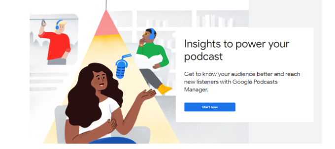 Google podcast manager
