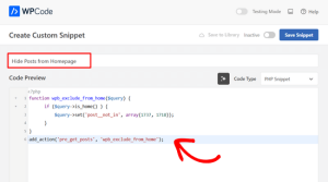 How to Hide a Post From Home Page in WordPress