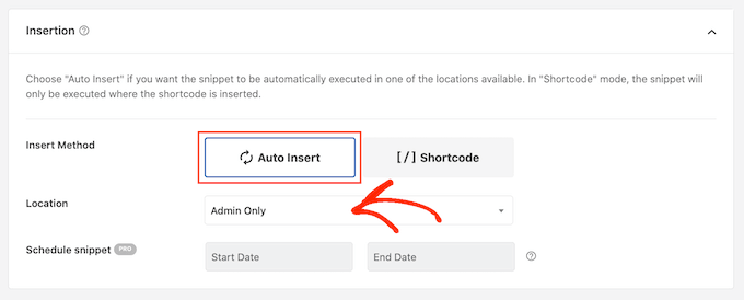 Adding custom PHP code to the WordPress admin area