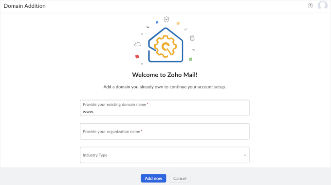 Connecting an existing domain