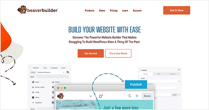 Beaver Builder Website