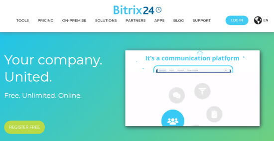 Bitrix24首页