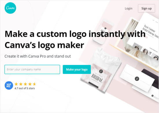 Canva Pro logo maker