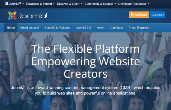 Joomla 首页