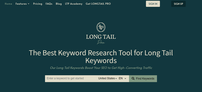 Long Tail Pro