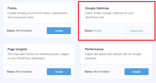 how to add google optimize in wordpress