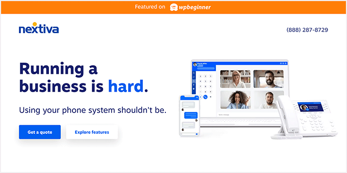 The Nextiva coupon code has been automatically applied The Nextiva promo code has been automatically applied