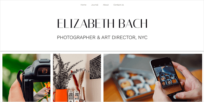 SeedProd theme for photographers