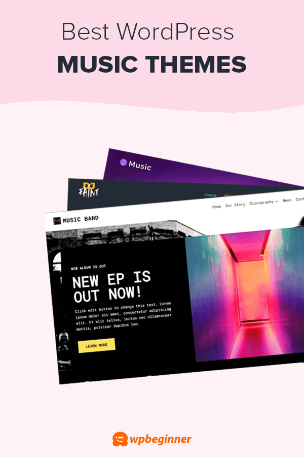 27 Best WordPress Themes for Musicians and Bands (2021)