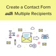 How to Create a Contact Form with Multiple Recipients (4 Ways)