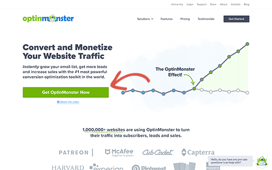 OptinMonster website