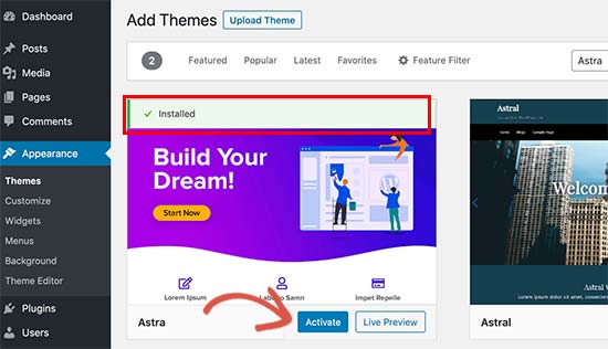 How to Install a WordPress Theme