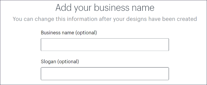 Add your business name