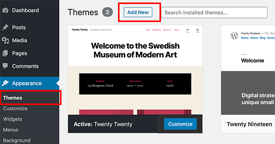 How to Install a WordPress Theme