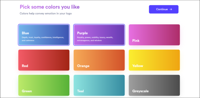 WebHostingExhibit pick-colors-you-like How to Make a Logo for Your Website (Beginner's Guide)  