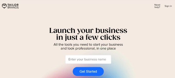 WebHostingExhibit tailor-brands How to Make a Logo for Your Website (Beginner's Guide)  