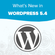 What’s New in WordPress 5.4 (Features and Screenshots)