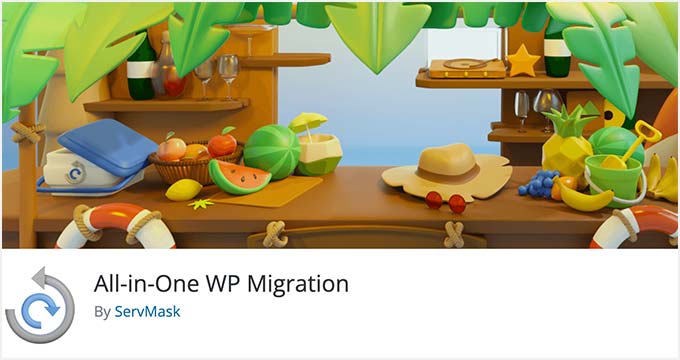 The All-in-One WP Migration plugin for WordPress