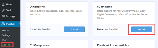 [Image: monsterinsights-install-ecommerce-addon.png]