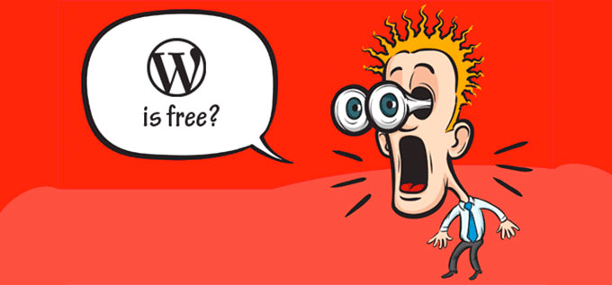 WordPress is free