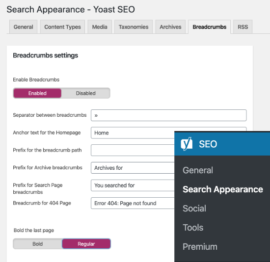 How to Display BreadCrumb Navigation Links in WordPress