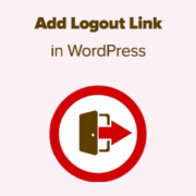 How to Add the WordPress Logout Link to Navigation Menu
