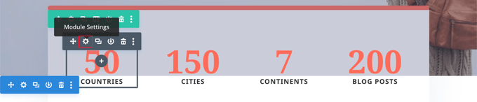 Changing the Settings for a Module in the Divi Builder