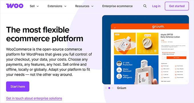 Site WooCommerce