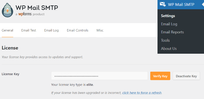 تنظیمات SMTP ایمیل WP