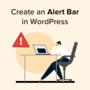 How to create an alert bar in WordPress