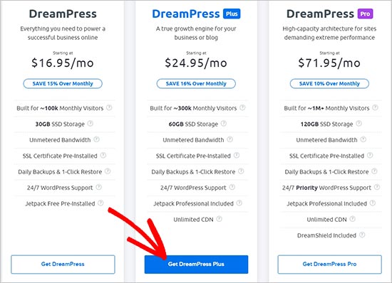 Get DreamPress