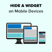 How to Hide a Widget on Mobile in WordPress (Easy for Beginners)