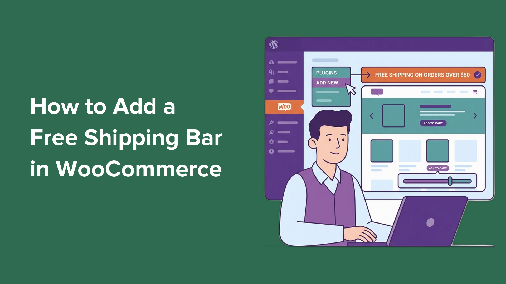 How to Add a Free Shipping Bar in WooCommerce (Step by Step)