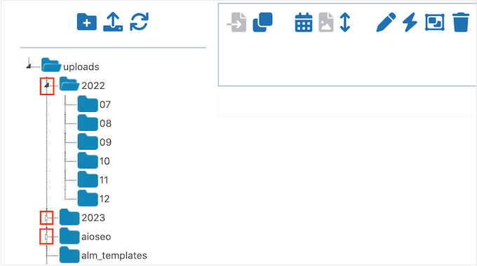 Adding sub-folders in the WordPress media library