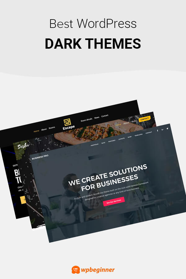 21 Best Dark WordPress Themes (Free Included) (2021)