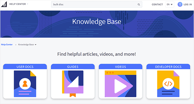BigCommerce knowledge base