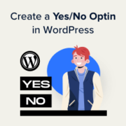 How to create a yes no optin for your WordPress site