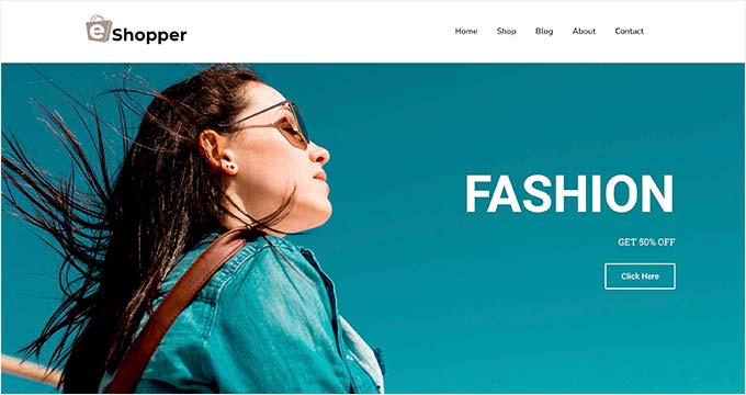 Ecommerce Fashion Theme