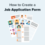 How to Create a Job Application Form in WordPress