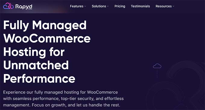 Rapyd.cloud Managed WooCommerce hosting