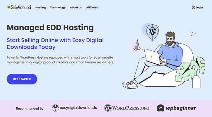 WebHostingExhibit sitegroundeddhosting-1 How to Sell Music Online in WordPress (Step by Step)  