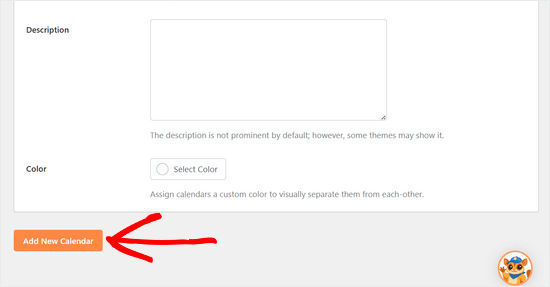 Salvați calendarul în Sugar Calendar