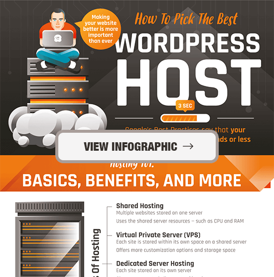 Choose Best WordPress Hosting Infographic Preview