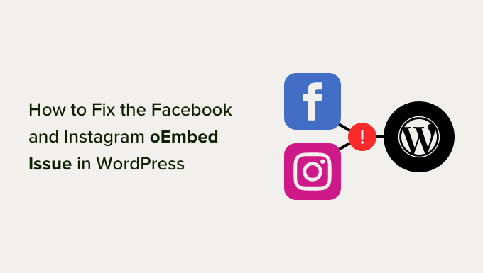 如何解决 WordPress 中的 Facebook 和 Instagram oEmbed 问题